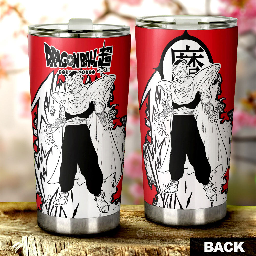 Piccolo Tumbler Cup Custom Dragon Ball Anime Car Accessories Manga Style For Fans - Gearcarcover - 3