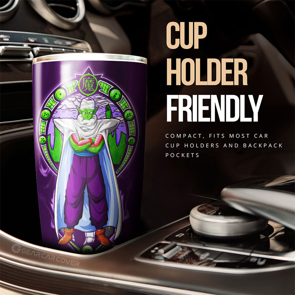 Piccolo Tumbler Cup Custom Dragon Ball Car Interior Accessories - Gearcarcover - 3