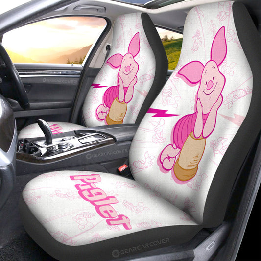Pigglet Car Seat Covers Custom Cartoon Car Accessories - Gearcarcover - 2