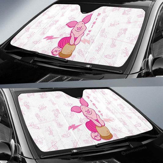 Piglet Car Sunshade Custom Cartoon Car Accessories - Gearcarcover - 2