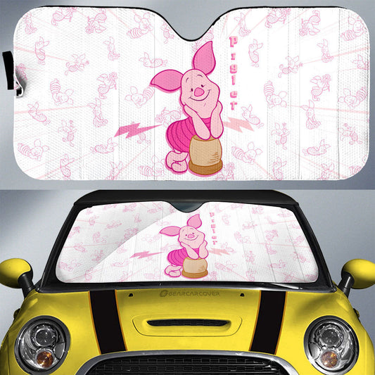 Piglet Car Sunshade Custom Cartoon Car Accessories - Gearcarcover - 1