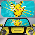 Pikachu Car Sunshade Custom Car Interior Accessories - Gearcarcover - 1