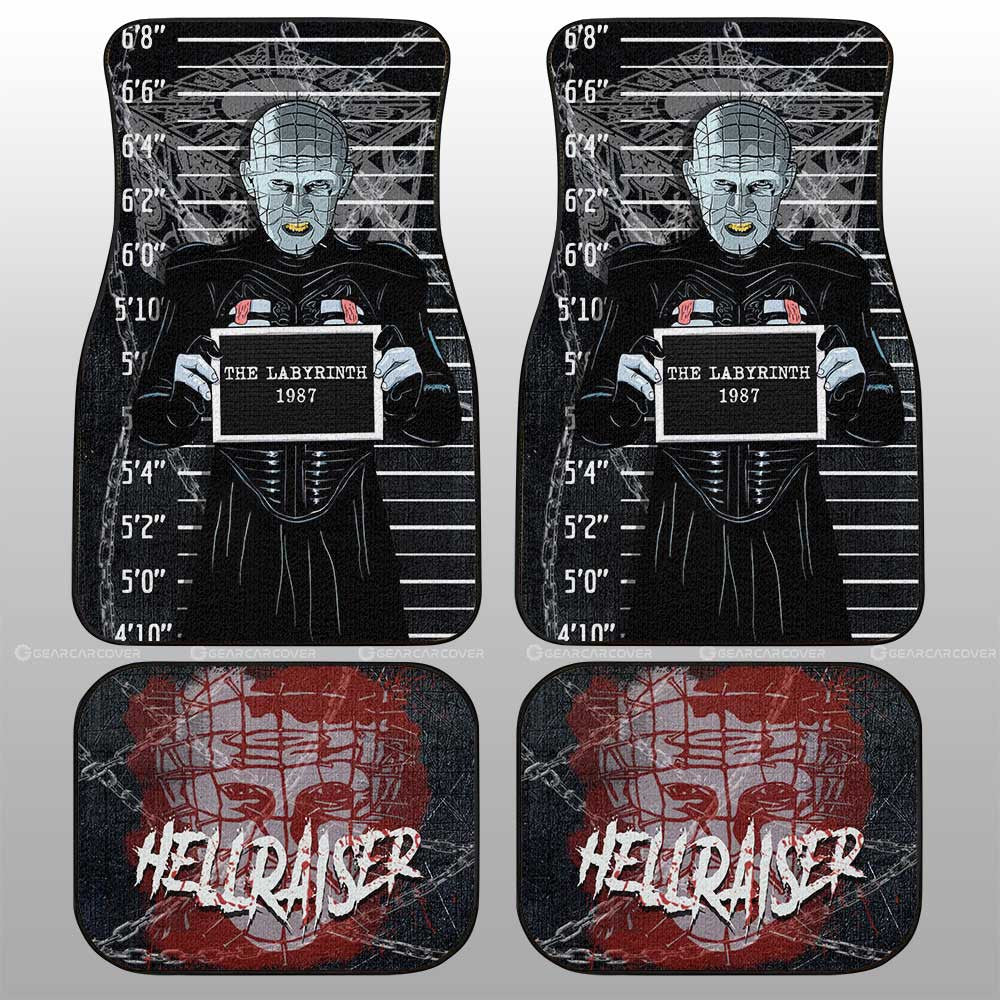 Pinhead from Hellraiser Car Floor Mats Custom Horro Characters Car Accessories - Gearcarcover - 1