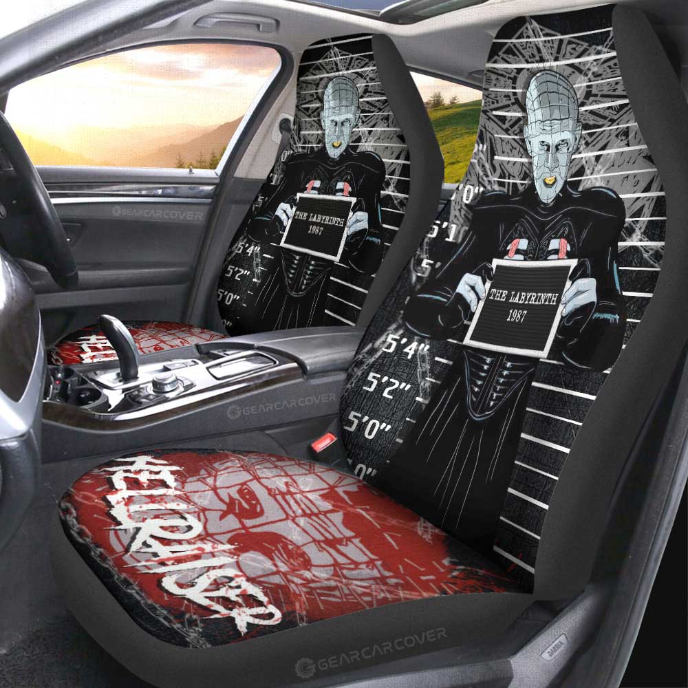 Pinhead from Hellraiser Car Seat Covers Custom Horror Characters Car Accessories - Gearcarcover - 4