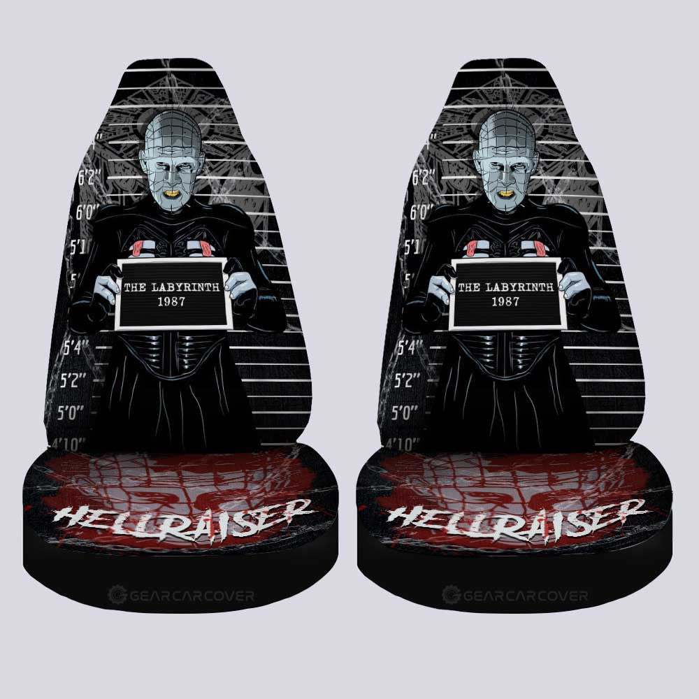 Pinhead from Hellraiser Car Seat Covers Custom Horror Characters Car Accessories - Gearcarcover - 1