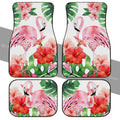 Pink Flamingo Car Floor Mats Custom Cool Car Interior Accessories - Gearcarcover - 1