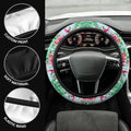 Pink Flamingo Steering Wheel Covers Custom Hawaiian Style Car Accessories - Gearcarcover - 3