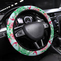Pink Flamingo Steering Wheel Covers Custom Hawaiian Style Car Accessories - Gearcarcover - 1