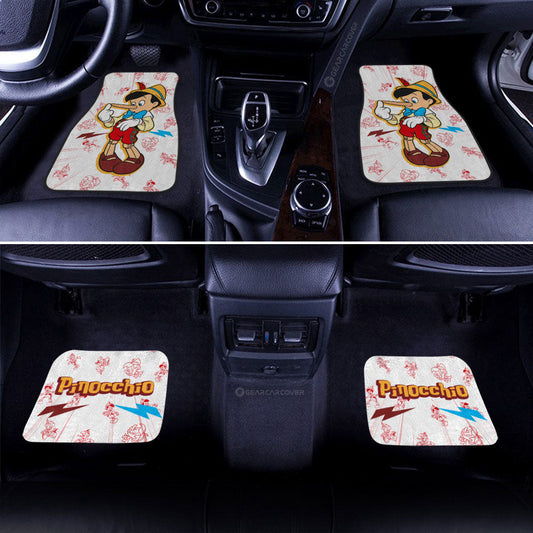 Pinocchio Car Floor Mats Custom Cartoon Car Accessories - Gearcarcover - 2