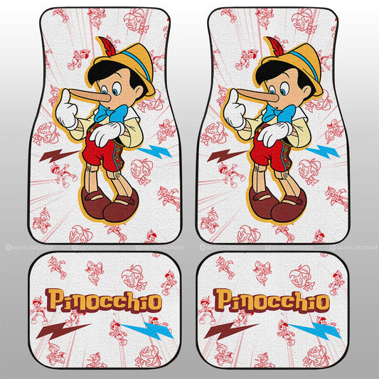 Pinocchio Car Floor Mats Custom Cartoon Car Accessories - Gearcarcover - 1