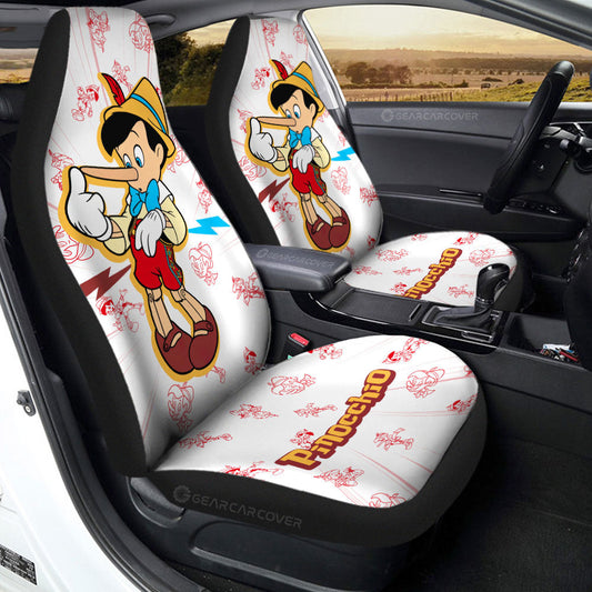 Pinocchio Car Seat Covers Custom Cartoon Car Accessories - Gearcarcover - 1