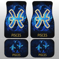 Pisces Car Floor Mats Custom Zodiac Car Accessories - Gearcarcover - 1