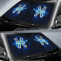 Pisces Car Sunshade Custom Name Zodiac Car Interior Accessories - Gearcarcover - 3