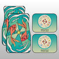 Pisces Colorful Car Floor Mats Custom Zodiac Car Accessories - Gearcarcover - 3
