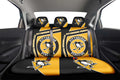 Pittsburgh Penguins Car Back Seat Cover Custom Car Accessories For Fans - Gearcarcover - 2