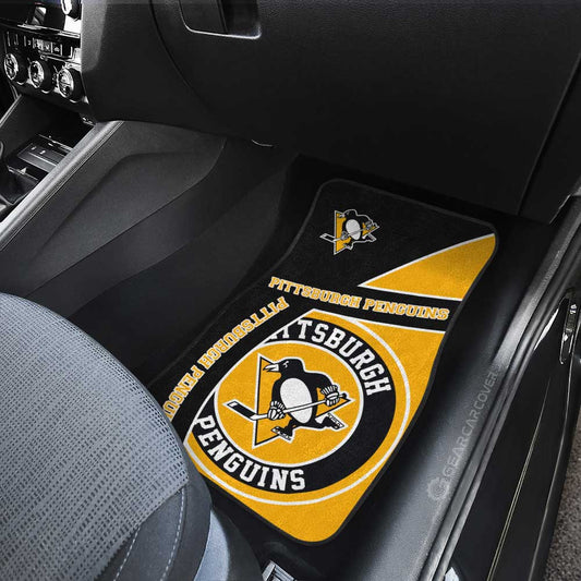 Pittsburgh Penguins Car Floor Mats Custom Car Accessories For Fans - Gearcarcover - 2
