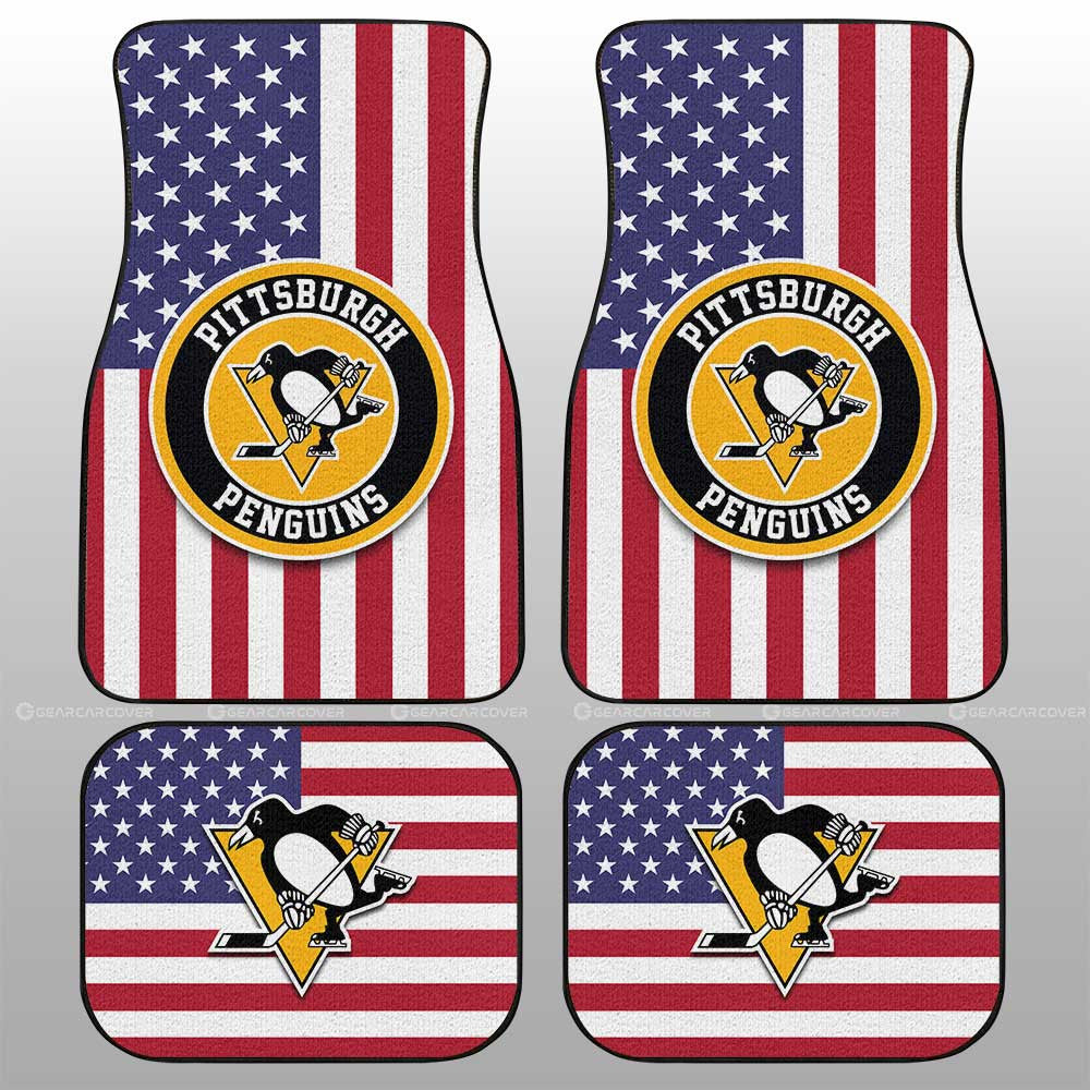 Pittsburgh Penguins Car Floor Mats Custom Car Accessories - Gearcarcover - 1