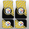 Pittsburgh Steelers Car Floor Mats Custom Car Accessories For Fans - Gearcarcover - 1
