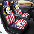 Pittsburgh Steelers Car Seat Covers Custom Car Decor Accessories - Gearcarcover - 1