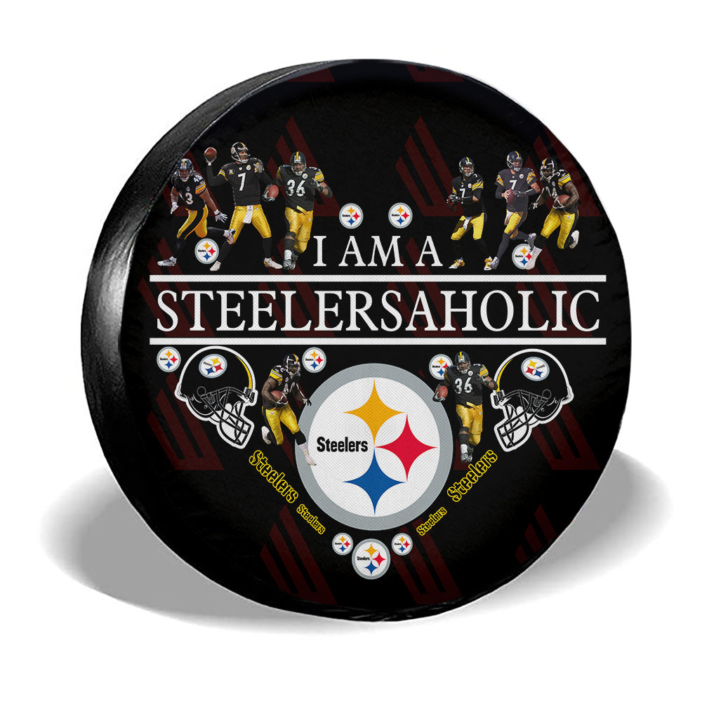 Pittsburgh Steelers Spare Tire Covers Custom For Holic Fans - Gearcarcover - 3
