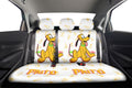 Pluto Car Back Seat Cover Custom Cartoon Car Accessories - Gearcarcover - 2