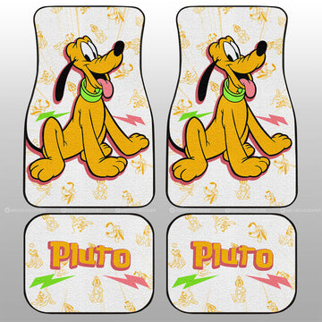 Pluto Car Floor Mats Custom Cartoon Car Accessories - Gearcarcover - 1