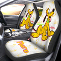Pluto Car Seat Covers Custom Cartoon Car Accessories - Gearcarcover - 2