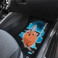 Pochita Car Floor Mats Custom Chainsaw Man Anime - Gearcarcover - 4