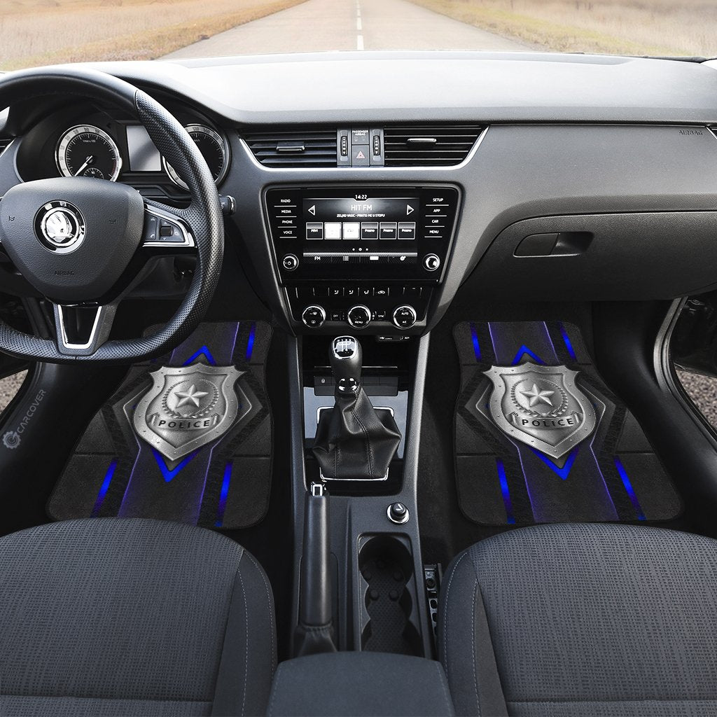Police Car Floor Mats Custom Car Accessories For Police - Gearcarcover - 3