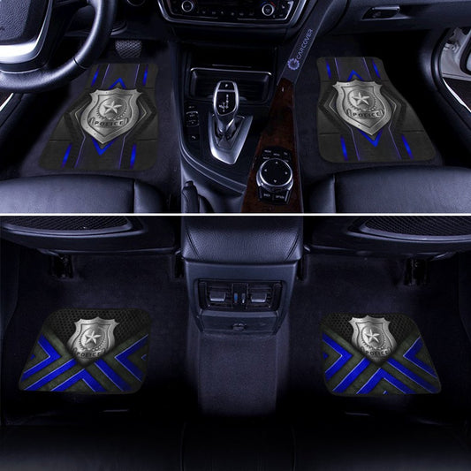 Police Car Floor Mats Custom Car Accessories For Police - Gearcarcover - 2