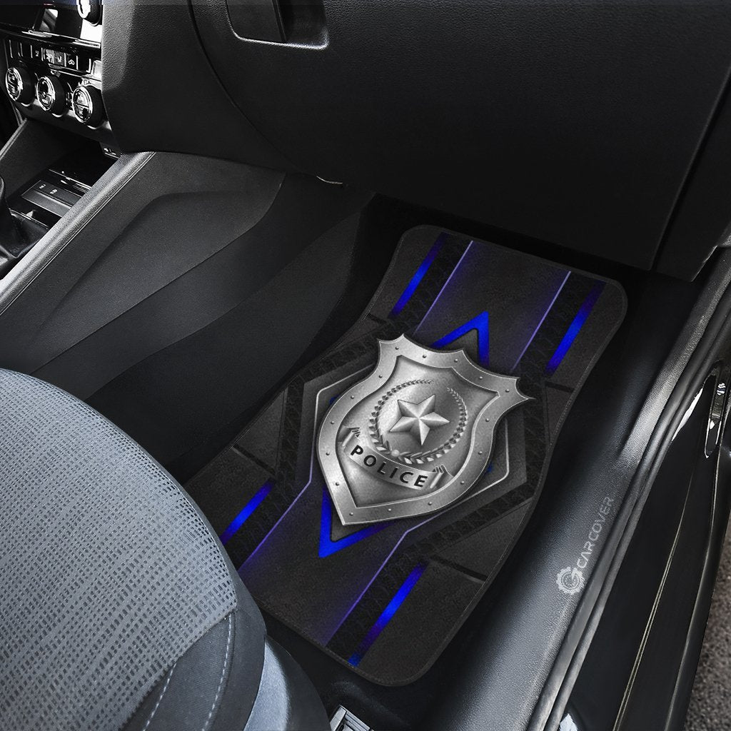 Police Car Floor Mats Custom Car Accessories For Police - Gearcarcover - 4