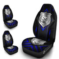 Police Car Seat Covers Custom Car Accessories Gift For Police - Gearcarcover - 2