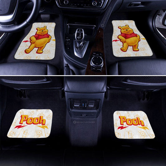 Pooh Car Floor Mats Custom Cartoon Car Accessories - Gearcarcover - 2