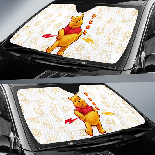 Pooh Car Sunshade Custom Cartoon Car Accessories - Gearcarcover - 2