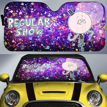 Pops Maellard Regular Show Car Sunshade Custom Cartoon Car Accessories - Gearcarcover - 1