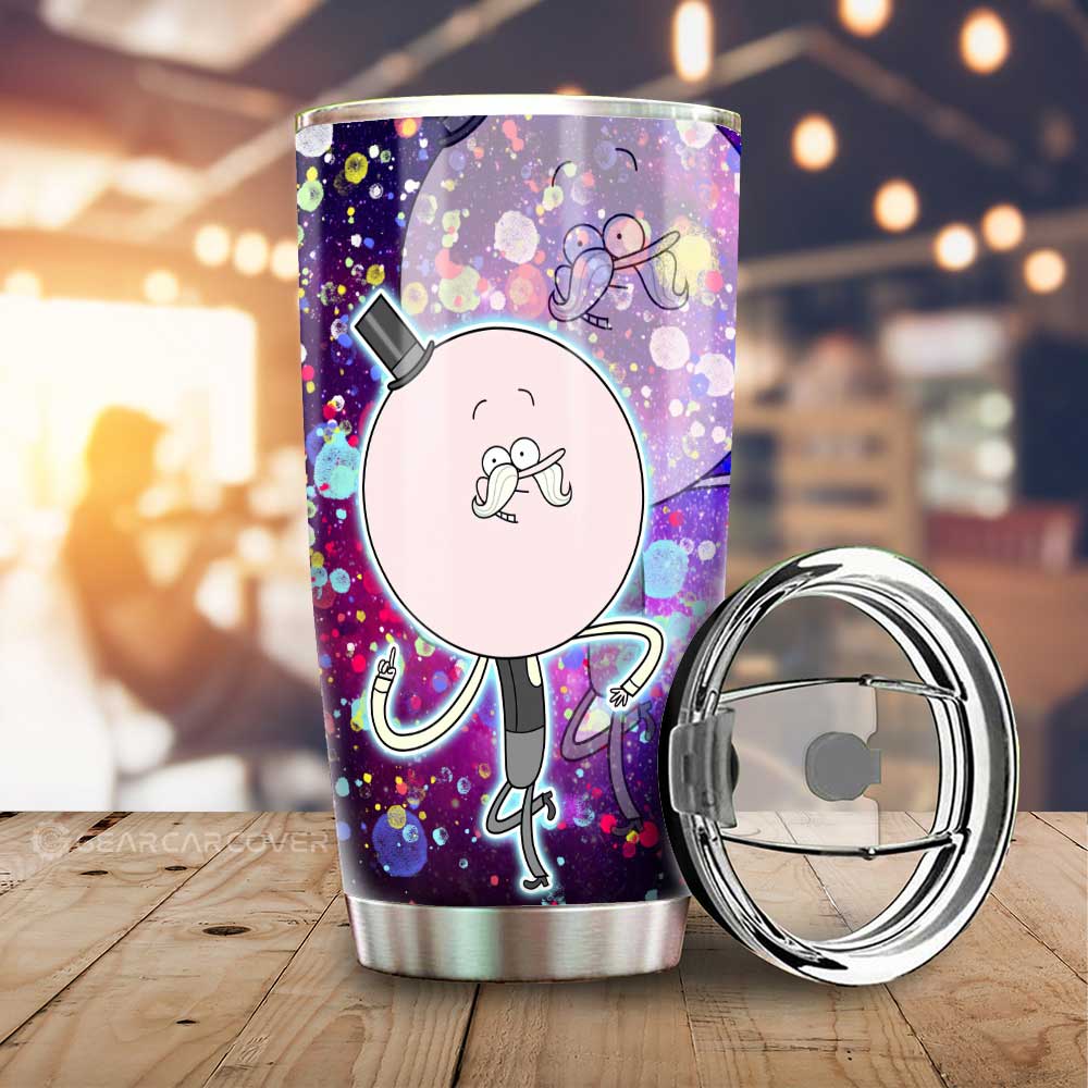 Pops Maellard Regular Show Tumbler Cup Custom Cartoon Car Accessories - Gearcarcover - 1