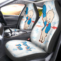 Porky Pig Car Seat Covers Custom Cartoon Car Accessories - Gearcarcover - 2