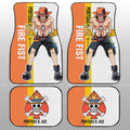 Portgas D. Ace Car Floor Mats Custom One Piece Car Accessories For Anime Fans - Gearcarcover - 2