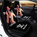 Portgas D. Ace Car Seat Covers Custom Name One Piece Anime Car Accessories - Gearcarcover - 2