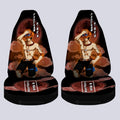 Portgas D. Ace Car Seat Covers Custom One Piece Anime Car Accessories For Anime Fans - Gearcarcover - 4