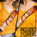 Portgas D. Ace Seat Belt Covers Custom One Piece Anime Car Accessoriess - Gearcarcover - 3