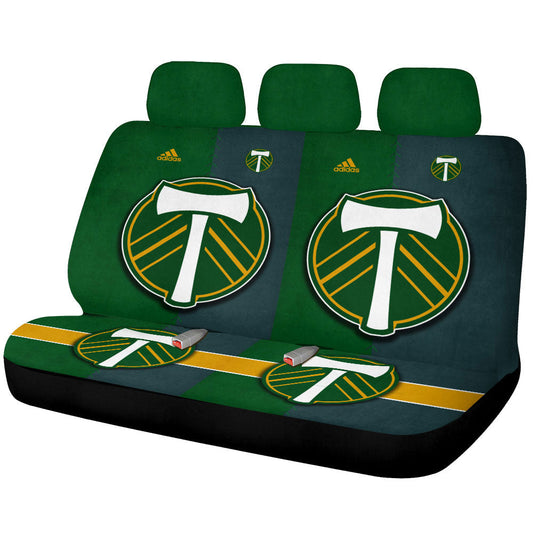 Portland Timbers Car Back Seat Covers Custom Car Accessories For Fans - Gearcarcover - 2