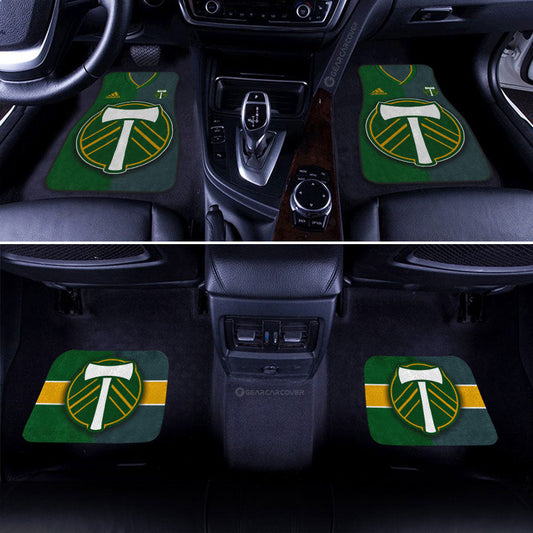Portland Timbers Car Floor Mats Custom Car Accessories For Fans - Gearcarcover - 2