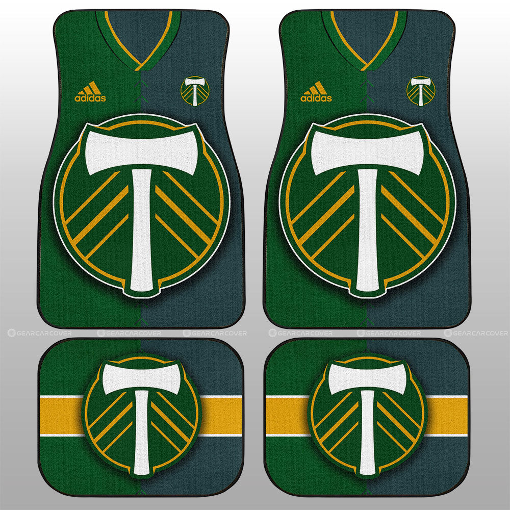 Portland Timbers Car Floor Mats Custom Car Accessories For Fans - Gearcarcover - 1