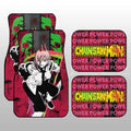 Power Car Floor Mats Custom Chainsaw Man Anime Car Accessories - Gearcarcover - 3