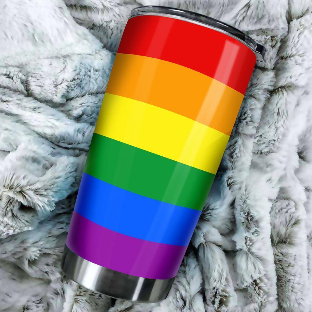Pride LGBT Tumbler Stainless Steel Pattern - Gearcarcover - 2