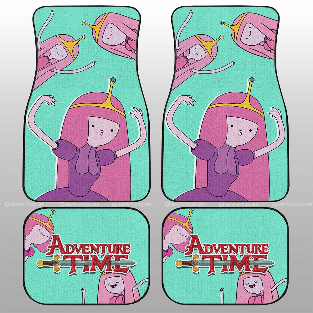 Princess Bubblegum Adventure Time Car Floor Mats Custom Cartoon Car Accessories - Gearcarcover - 1