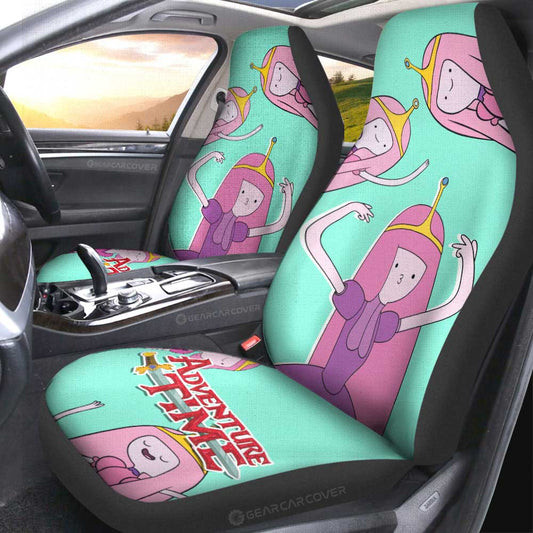 Princess Bubblegum Adventure Time Car Seat Covers Custom Cartoon Car Accessories - Gearcarcover - 2