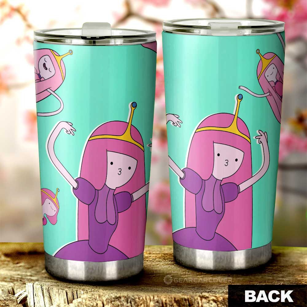 Princess Bubblegum Adventure Time Tumbler Cup Custom Cartoon Car Accessories - Gearcarcover - 3