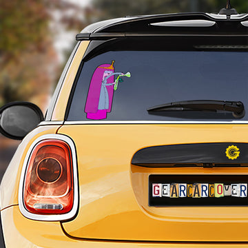 Princess Bubblegum Car Sticker Custom Adventure Time For Fans - Gearcarcover - 1